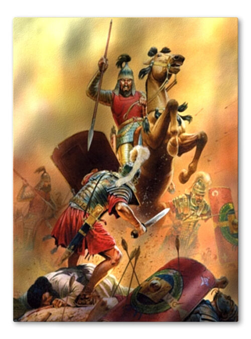 کتاب جنگهای ایران و روم در زمان پارتیان اثر امیرحسین خنجی