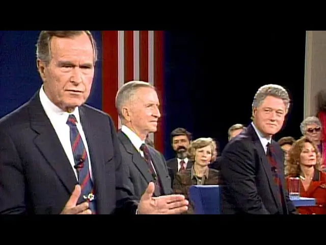 1992 United States presidential debate | Bill Clinton, George H.W. Bush, Ross Perot