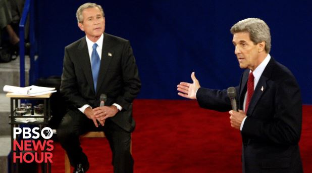 Bush vs. Kerry: The second 2004 presidential debate