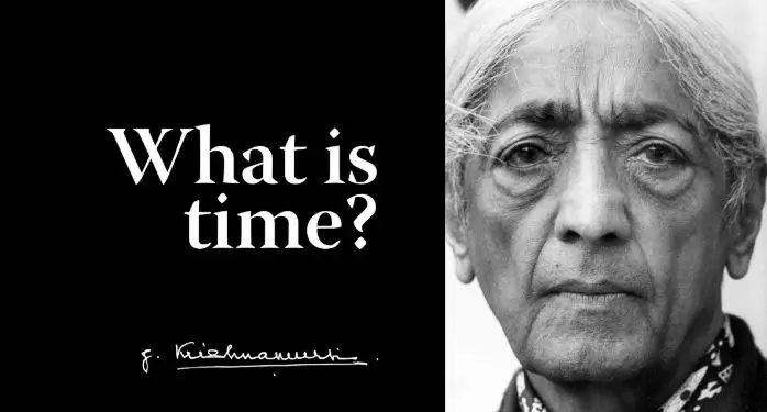 What is time? | Krishnamurti