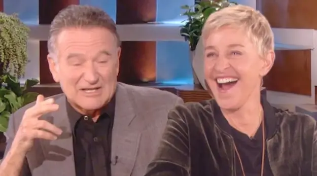 Every Time Robin Williams Made Ellen LOL